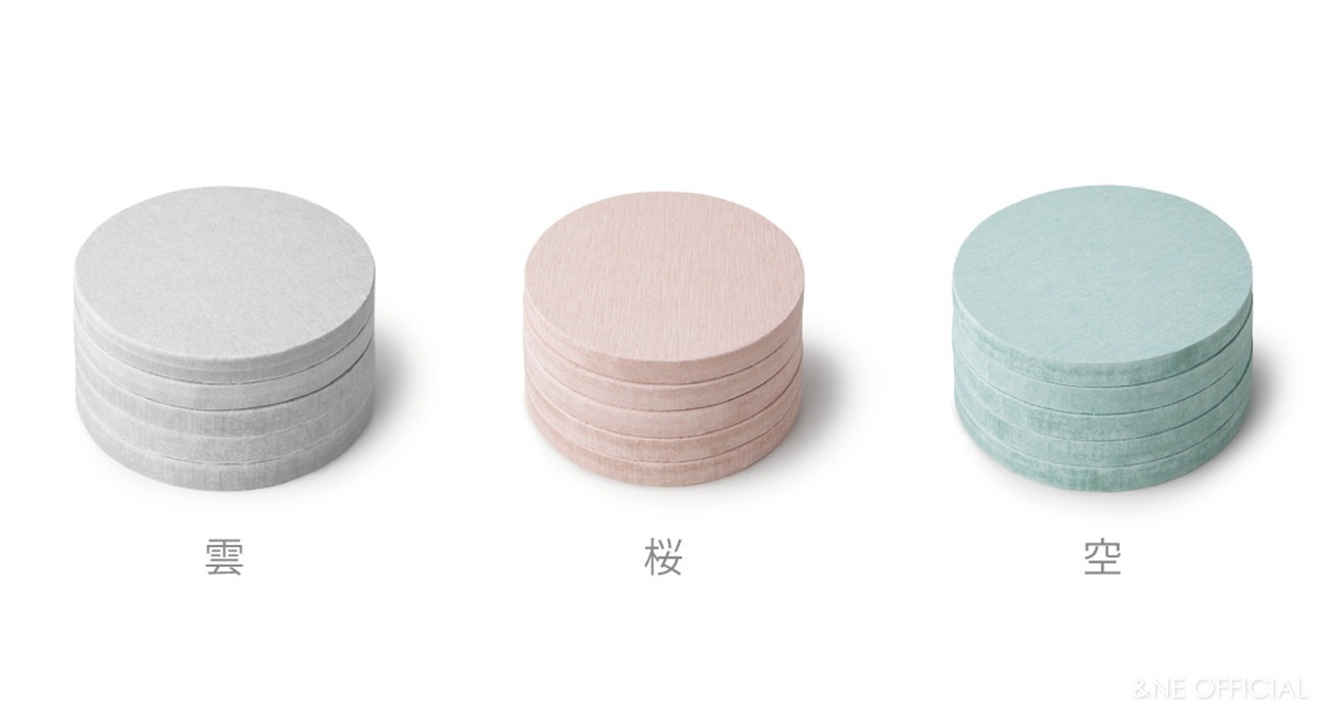 珪藻土コースター マル