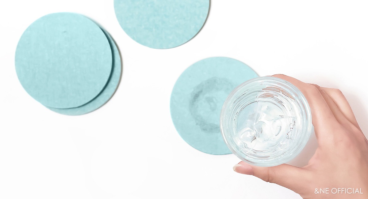 珪藻土コースター マル