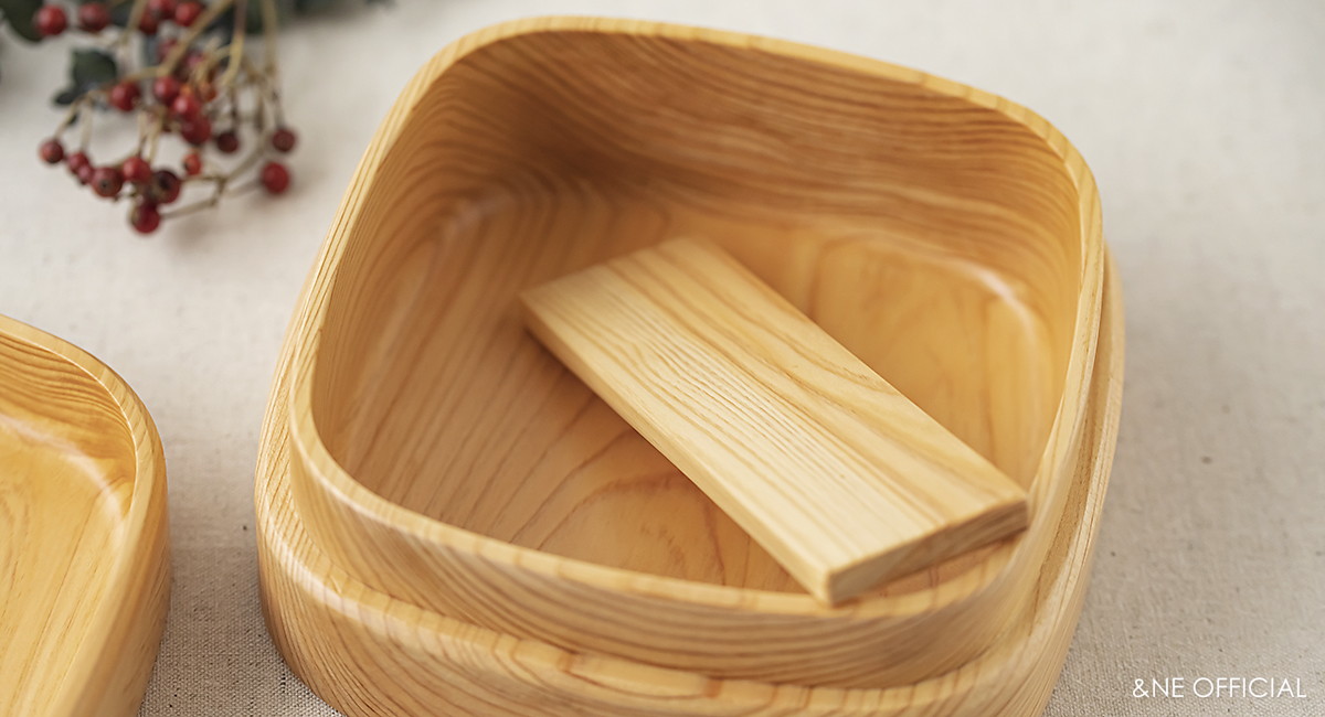 ハレとケ 紀州ひのき弁当箱 正