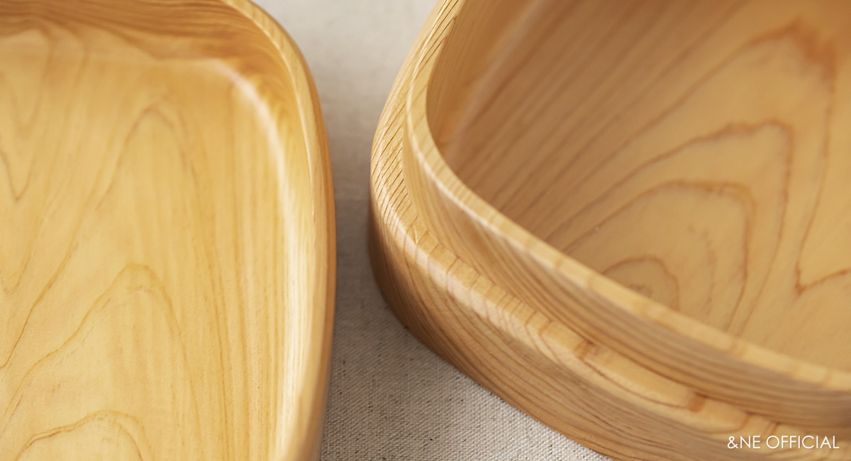 ハレとケ 紀州ひのき弁当箱 正