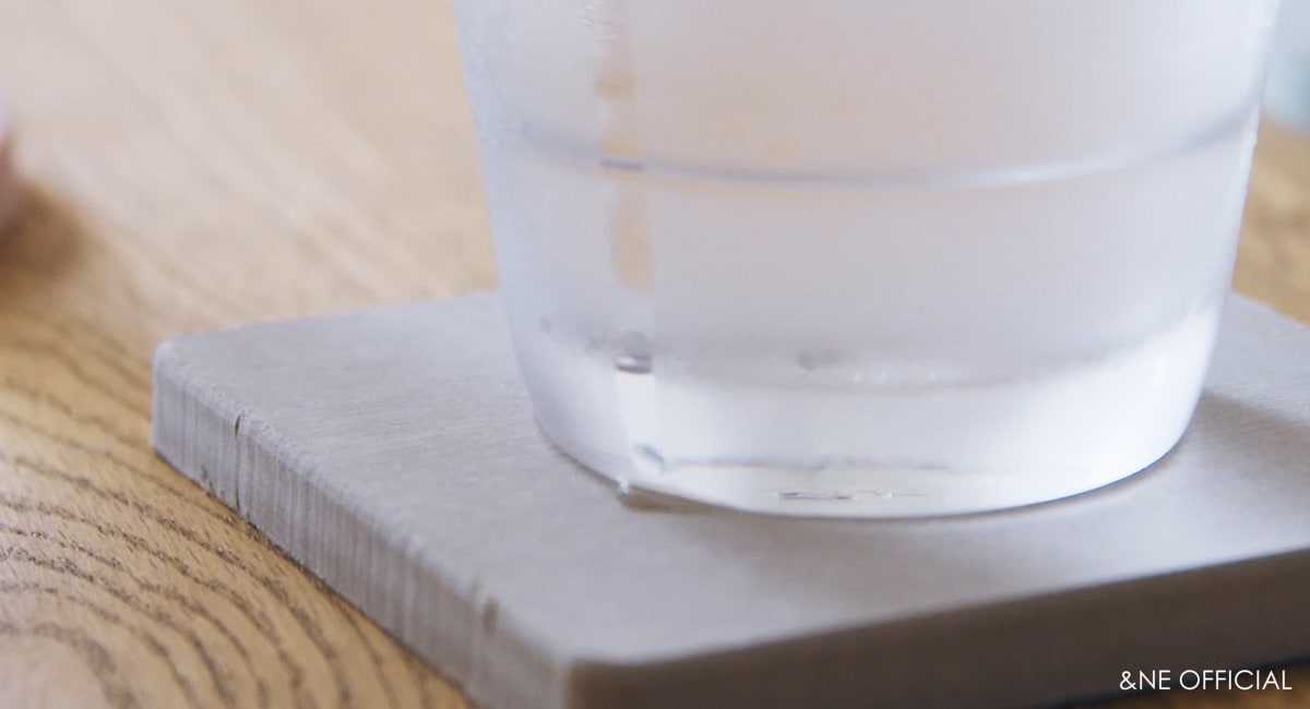 珪藻土コースター シカク