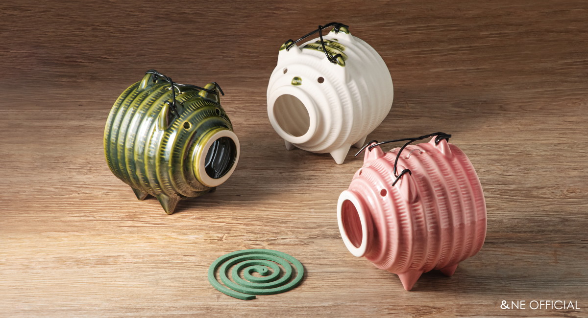 萬古焼 蚊やりぶた