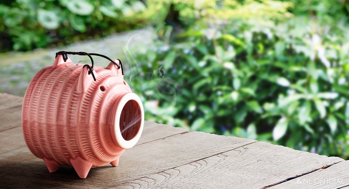 萬古焼 蚊やりぶた