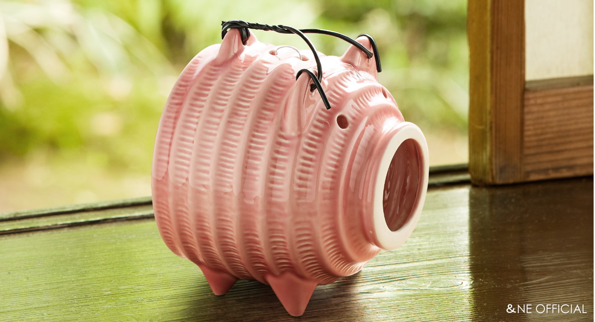 萬古焼 蚊やりぶた