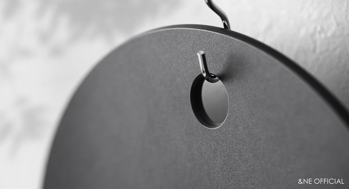 nikii ウッドファイバーカッティングボード M ブラック