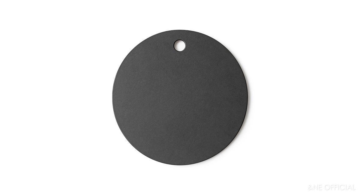 nikii ウッドファイバーカッティングボード M ブラック