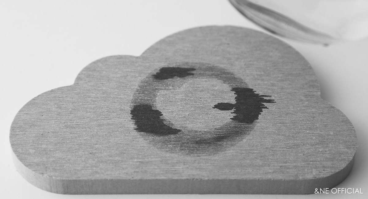 珪藻土コースター Cloud