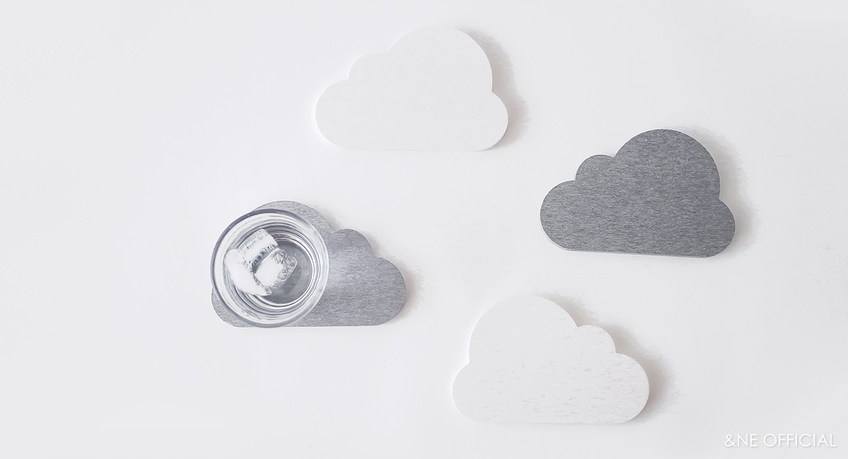 珪藻土コースター Cloud