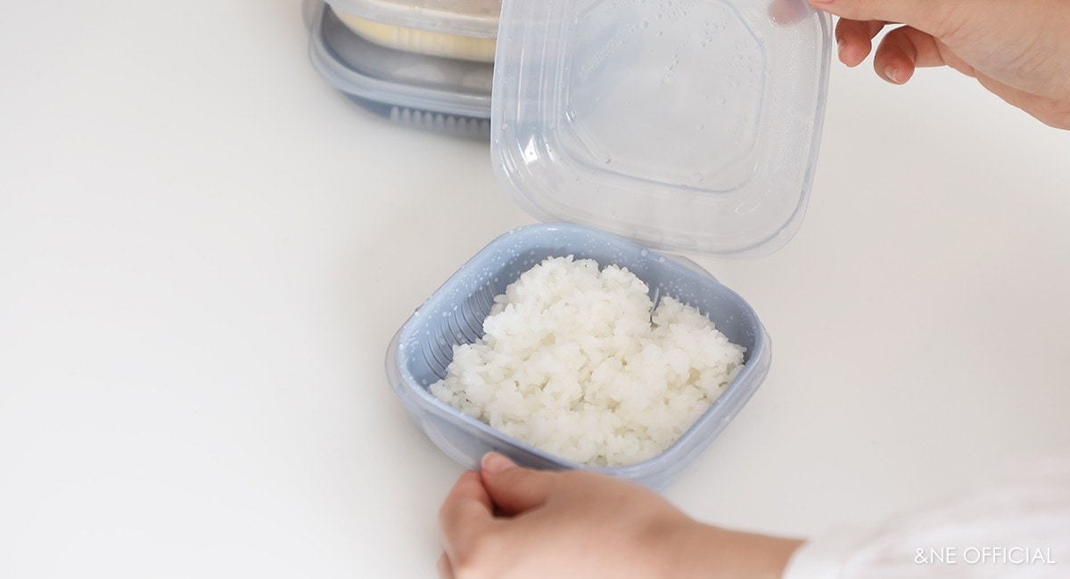 冷凍ご飯もふっくら解凍 Refura(レフラ) 3色セット