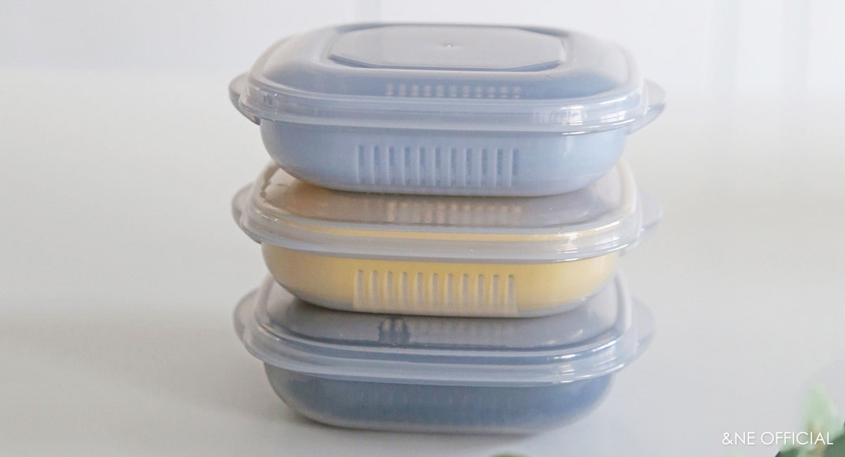 冷凍ご飯もふっくら解凍 Refura(レフラ) 3色セット