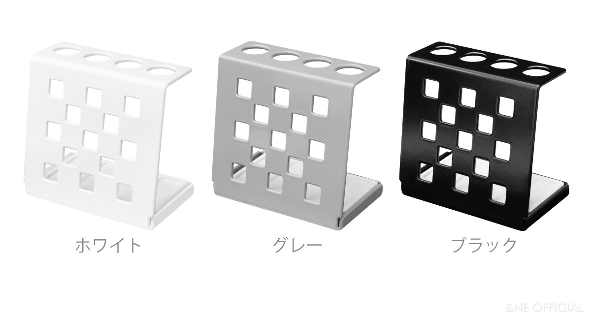 ラバストーンスチール歯ブラシスタンド