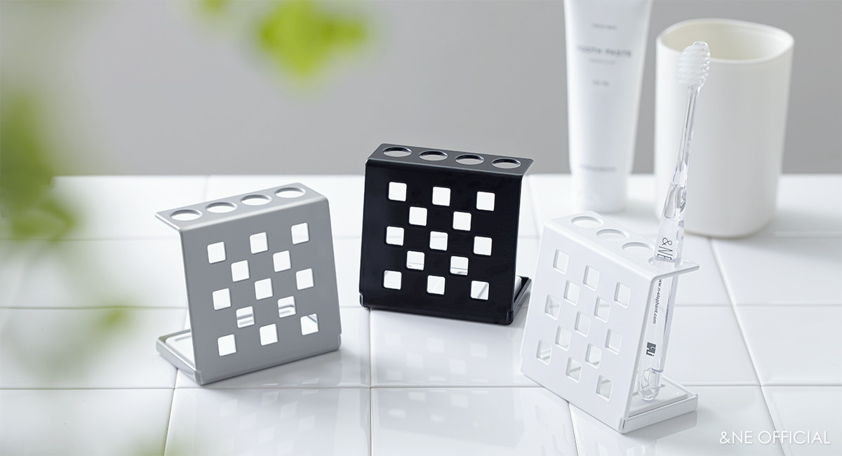 ラバストーンスチール歯ブラシスタンド | 全ての商品 | &NE official