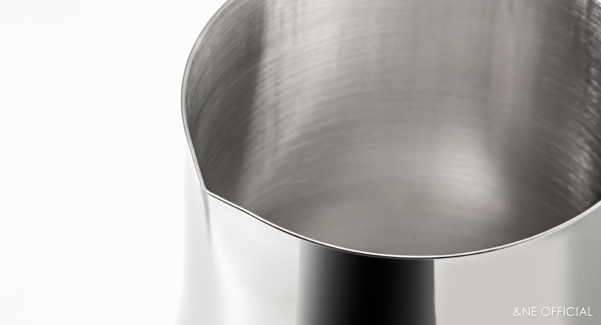 nikii cafe ミルクピッチャー（ステンレス）