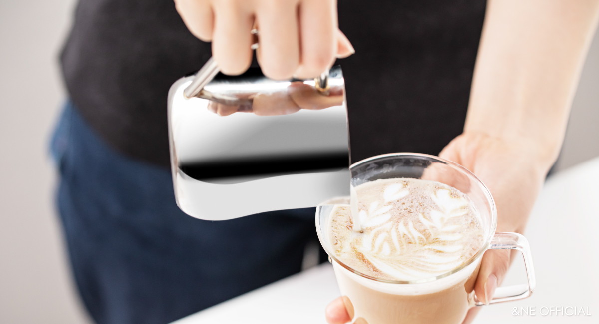 nikii cafe ミルクピッチャー（ステンレス）