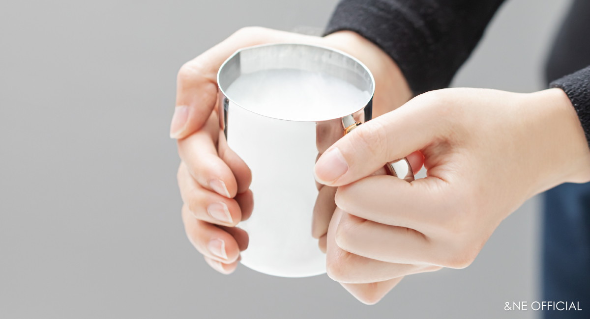 nikii cafe ミルクピッチャー（ステンレス）