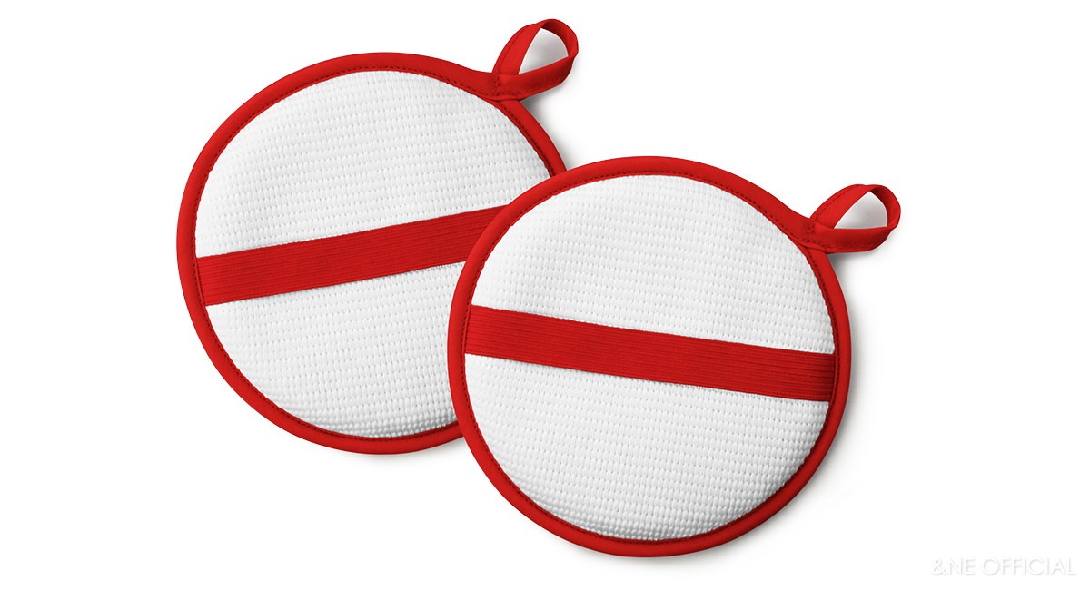 nikii ラウンドクロス 2P