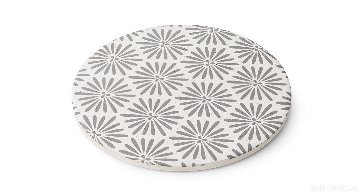 陶器珪藻土コースター　WAGARA