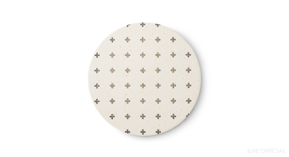 陶器珪藻土コースター　WAGARA