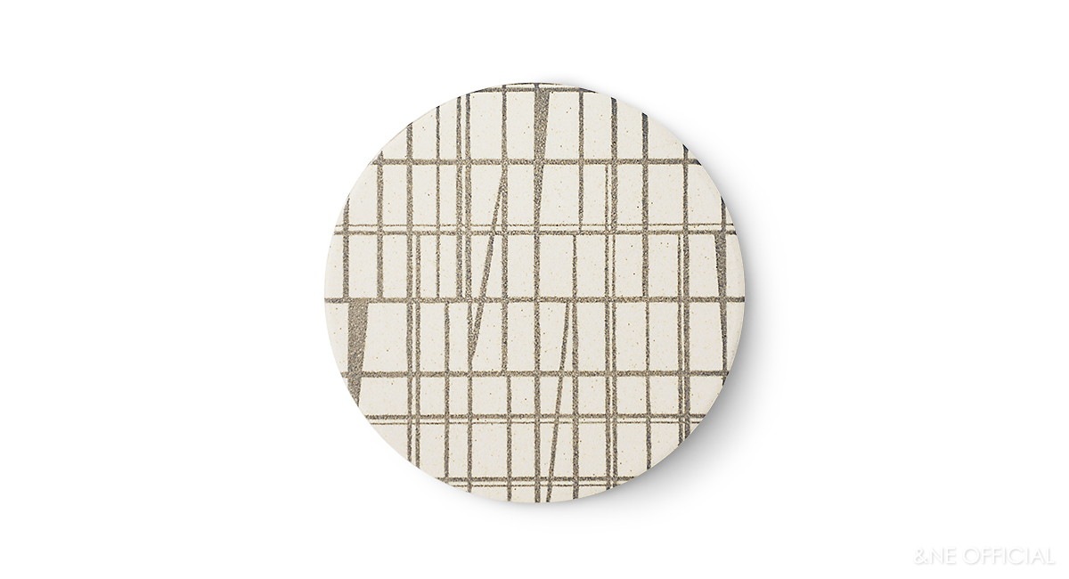 陶器珪藻土コースター　WAGARA