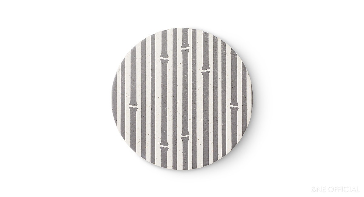 陶器珪藻土コースター　WAGARA