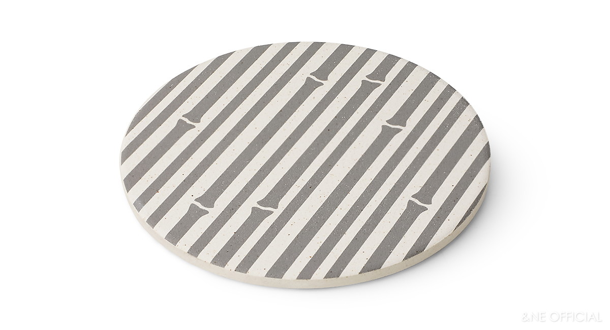 陶器珪藻土コースター　WAGARA