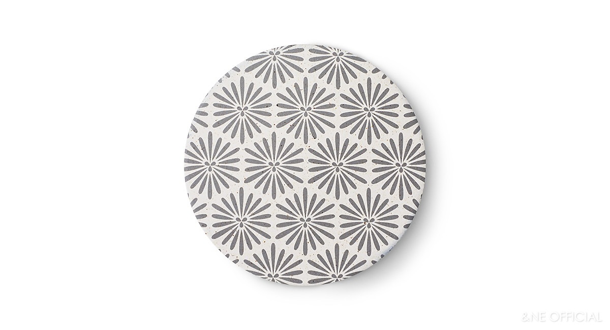 陶器珪藻土コースター　WAGARA