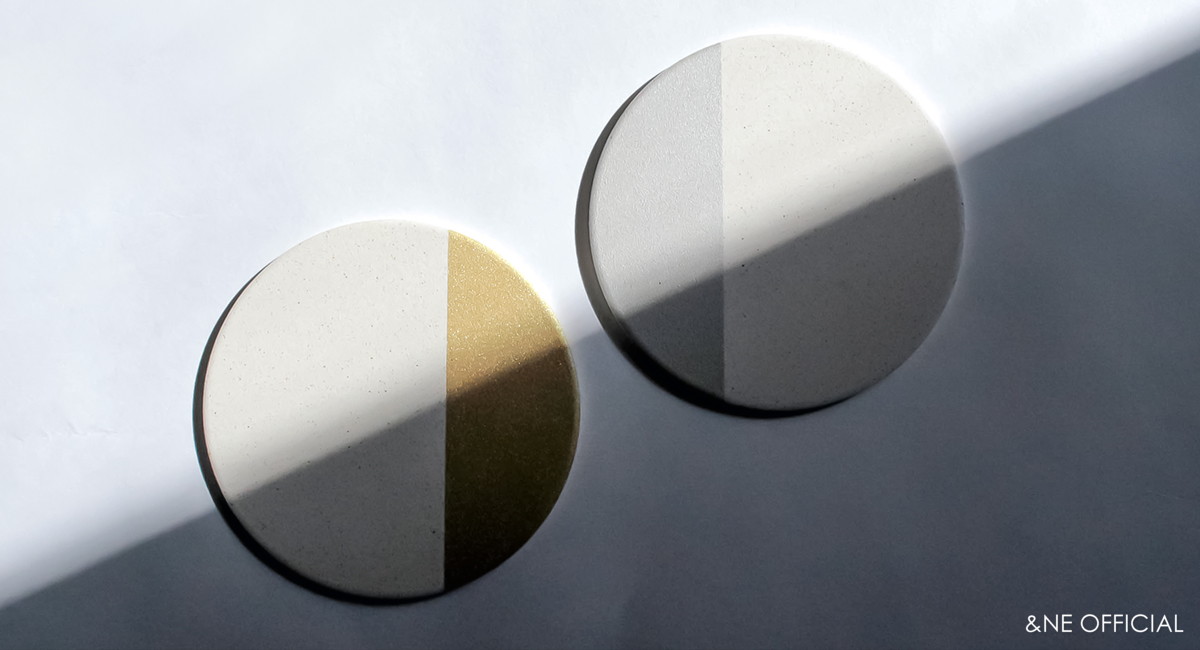 陶器珪藻土コースター WAGARA COLOR