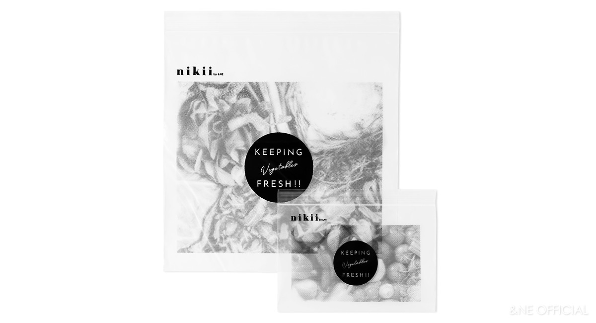 nikii キープフレッシュバッグ