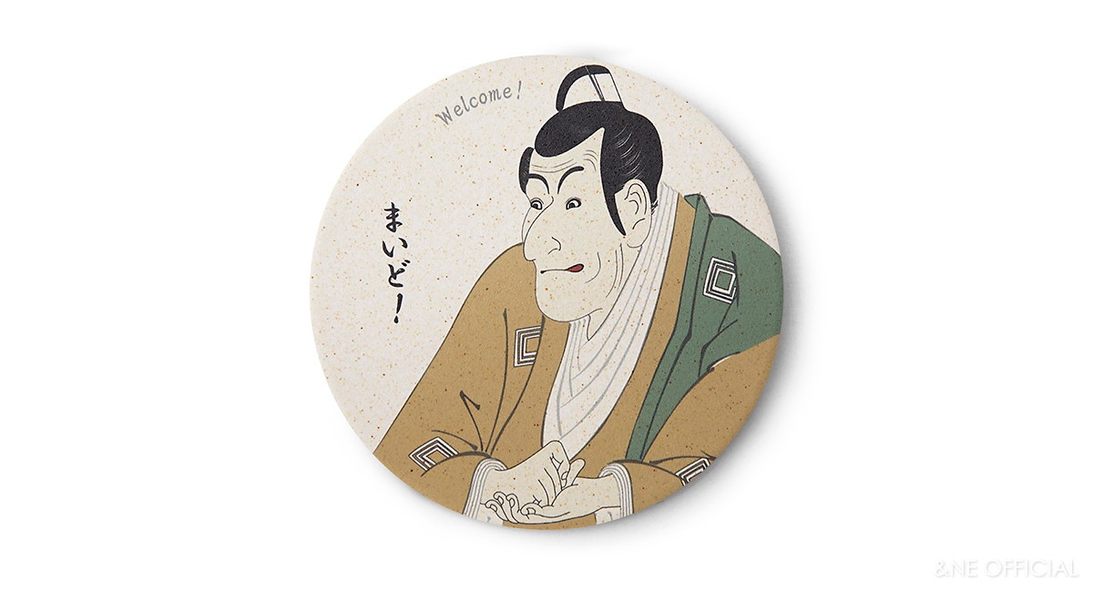 陶器珪藻土コースター WAGARA 和