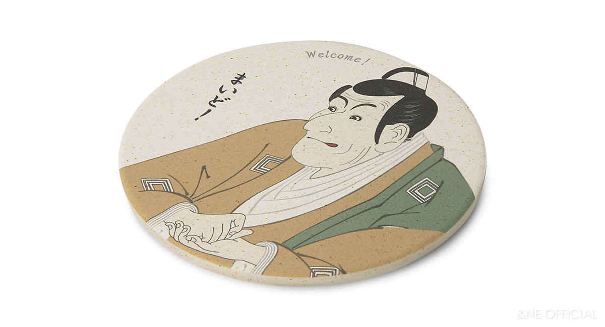 陶器珪藻土コースター WAGARA 和