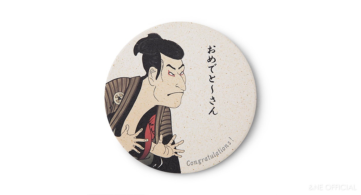 陶器珪藻土コースター WAGARA 和