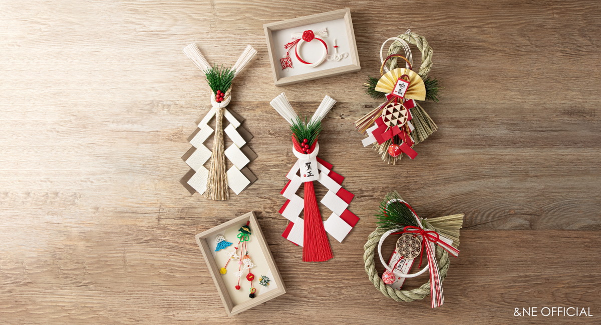 ハレとケ　飯田水引　お正月飾り　額