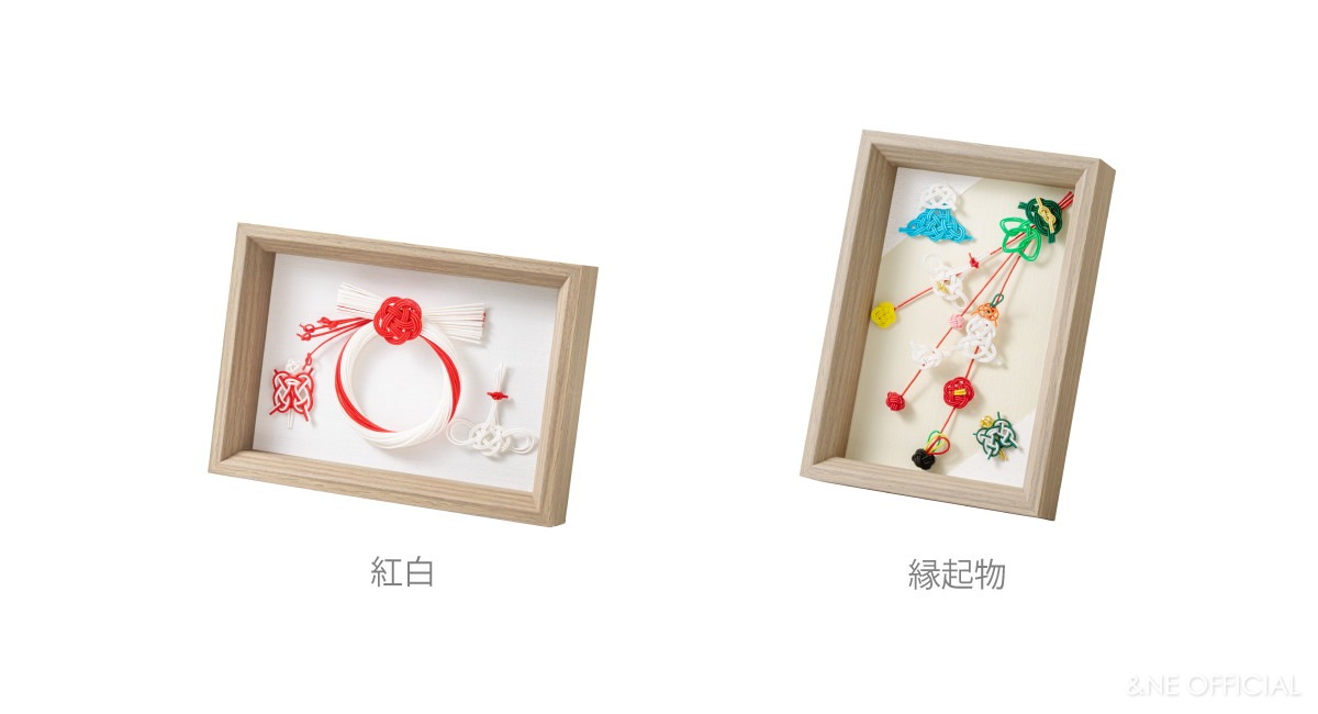 ハレとケ　飯田水引　お正月飾り　額