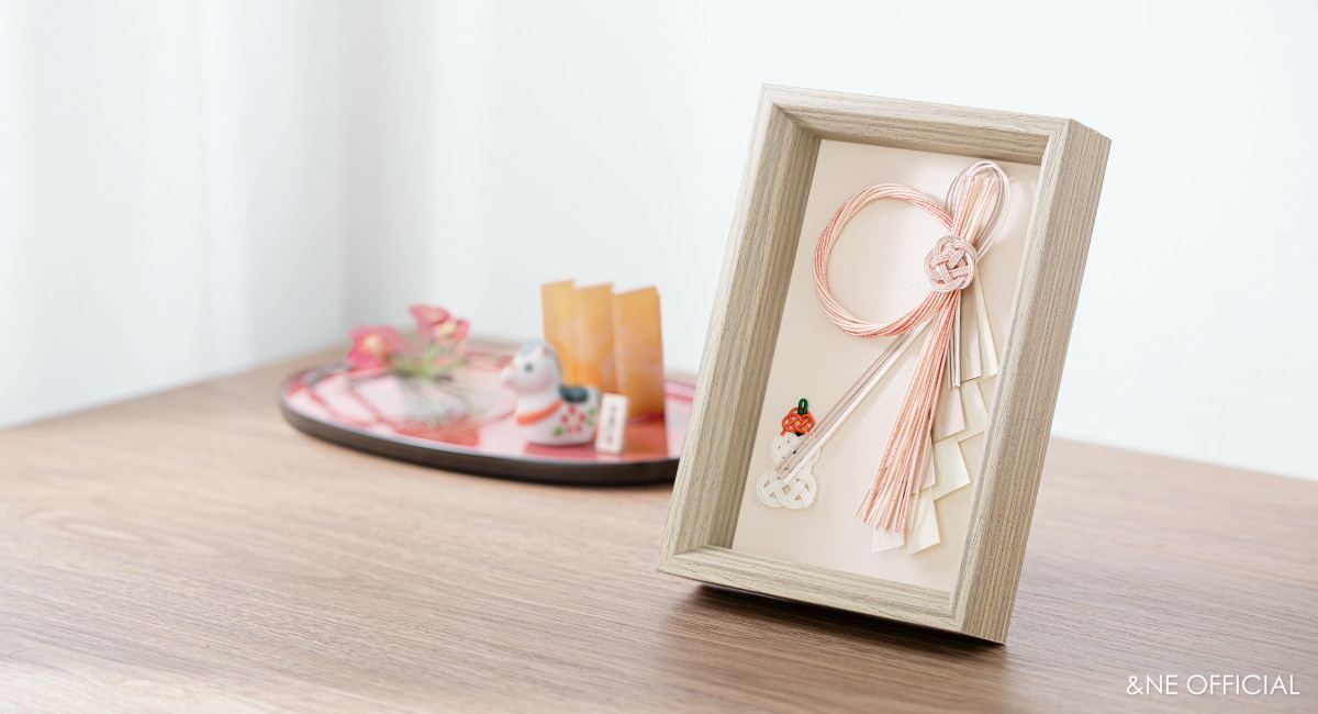 ハレとケ　飯田水引　お正月飾り　額