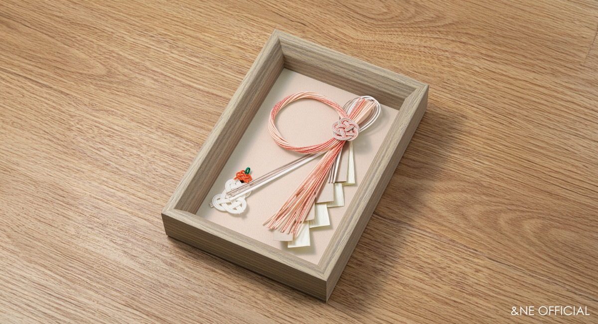 ハレとケ　飯田水引　お正月飾り　額