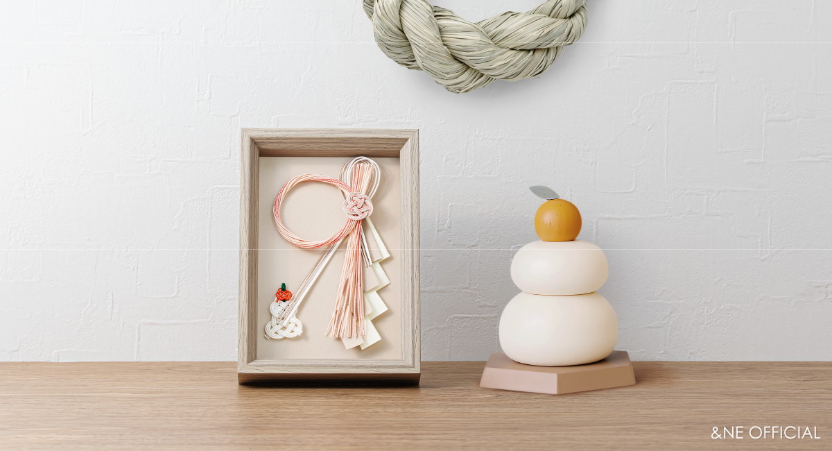 ハレとケ　飯田水引　お正月飾り　額