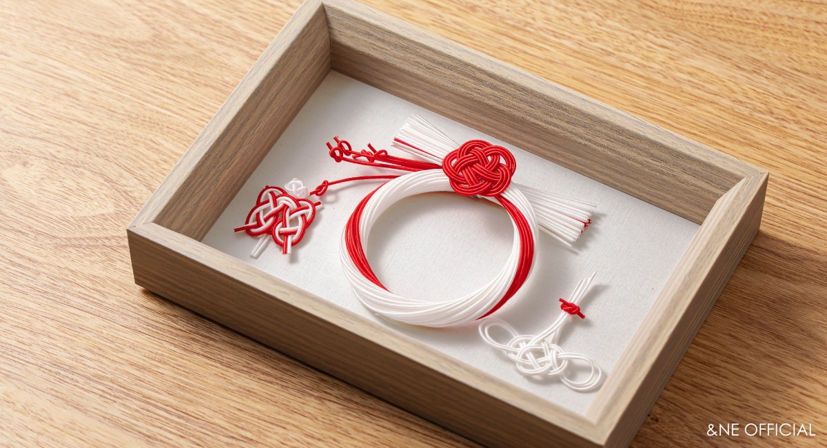 ハレとケ　飯田水引　お正月飾り　額