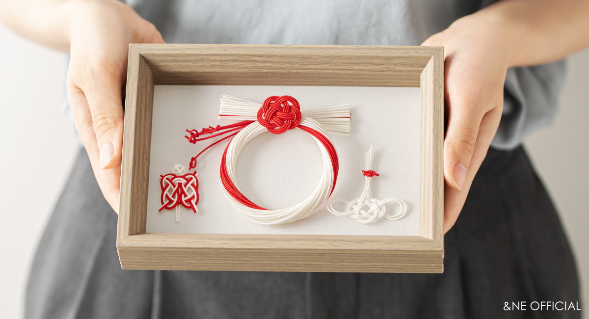 ハレとケ　飯田水引　お正月飾り　額