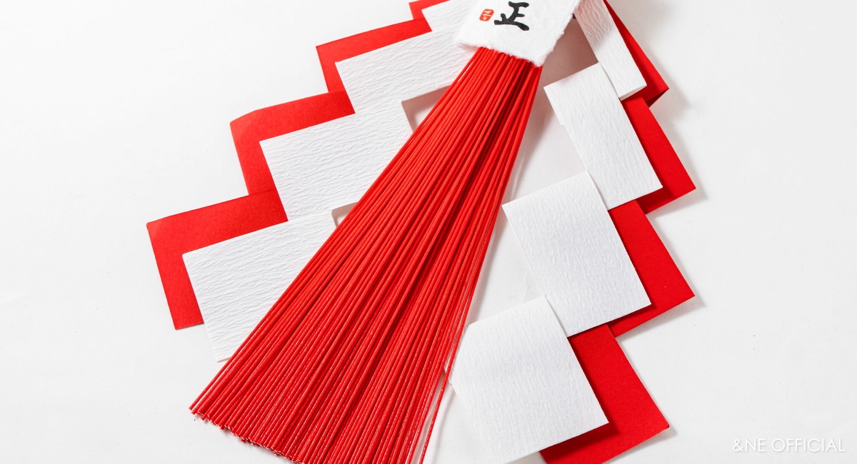 ハレとケ　飯田水引　お正月飾り　紙垂