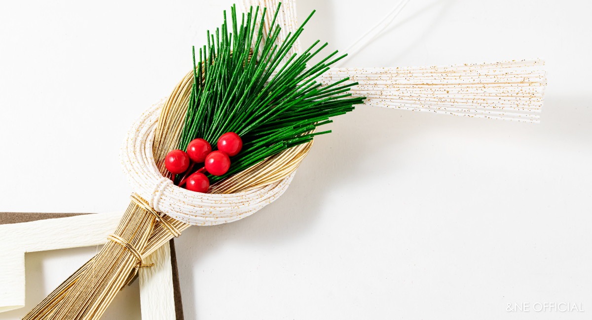 ハレとケ　飯田水引　お正月飾り　紙垂