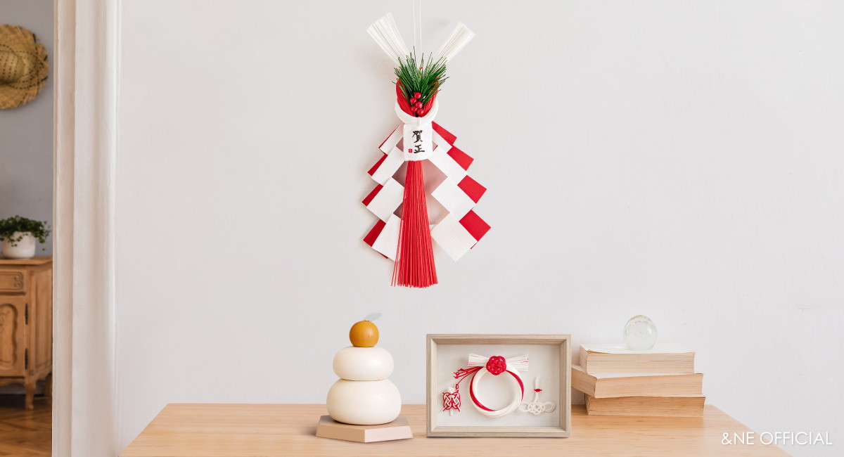 ハレとケ　飯田水引　お正月飾り　紙垂