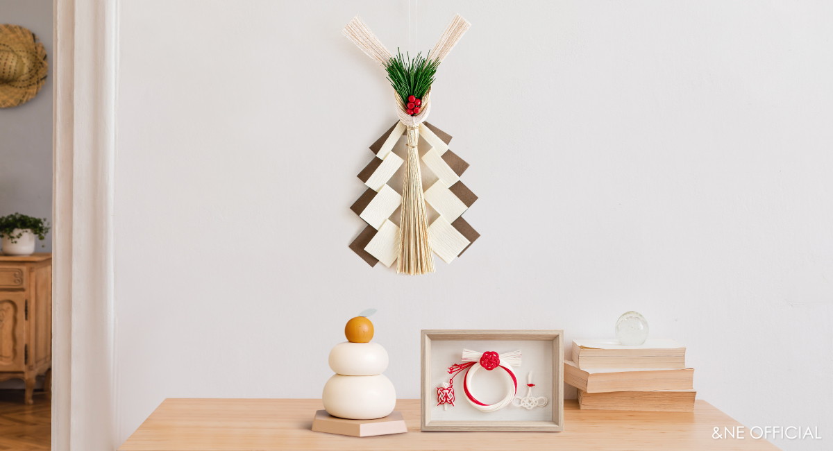 ハレとケ　飯田水引　お正月飾り　紙垂