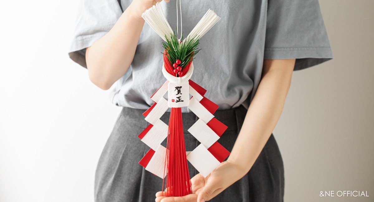 ハレとケ　飯田水引　お正月飾り　紙垂
