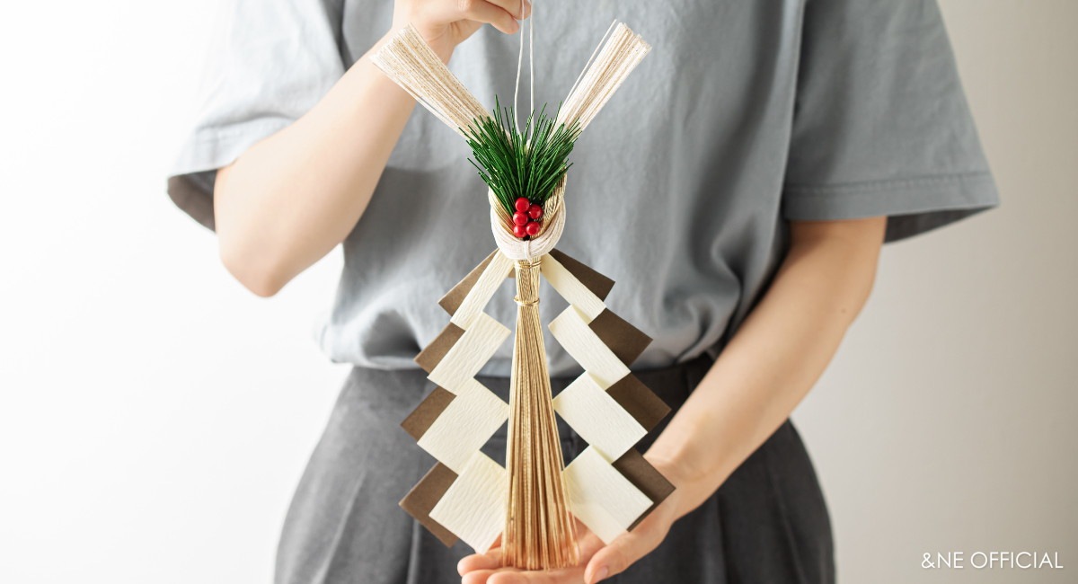 ハレとケ　飯田水引　お正月飾り　紙垂