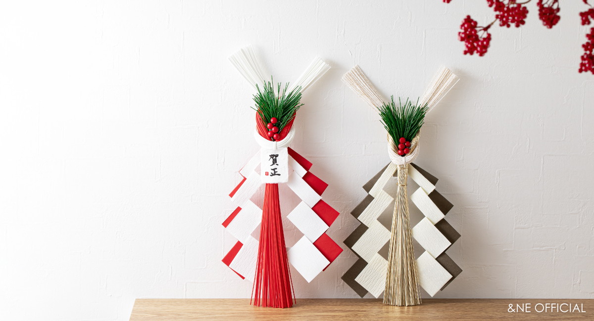 ハレとケ　飯田水引　お正月飾り　紙垂