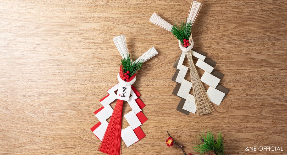 ハレとケ　飯田水引　お正月飾り　紙垂