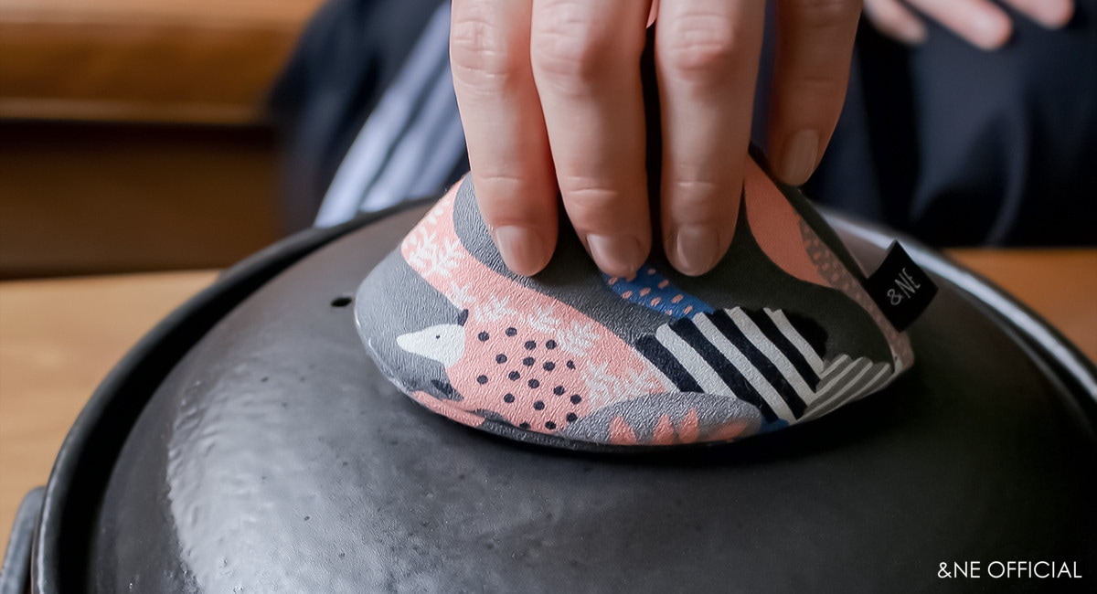 三角鍋つかみ(ダックス・ハート・くま・かくれんぼ・ボルダリング・ダイヤ・レトロドット・バナナ・アルパカ・白鳥・アヒル)