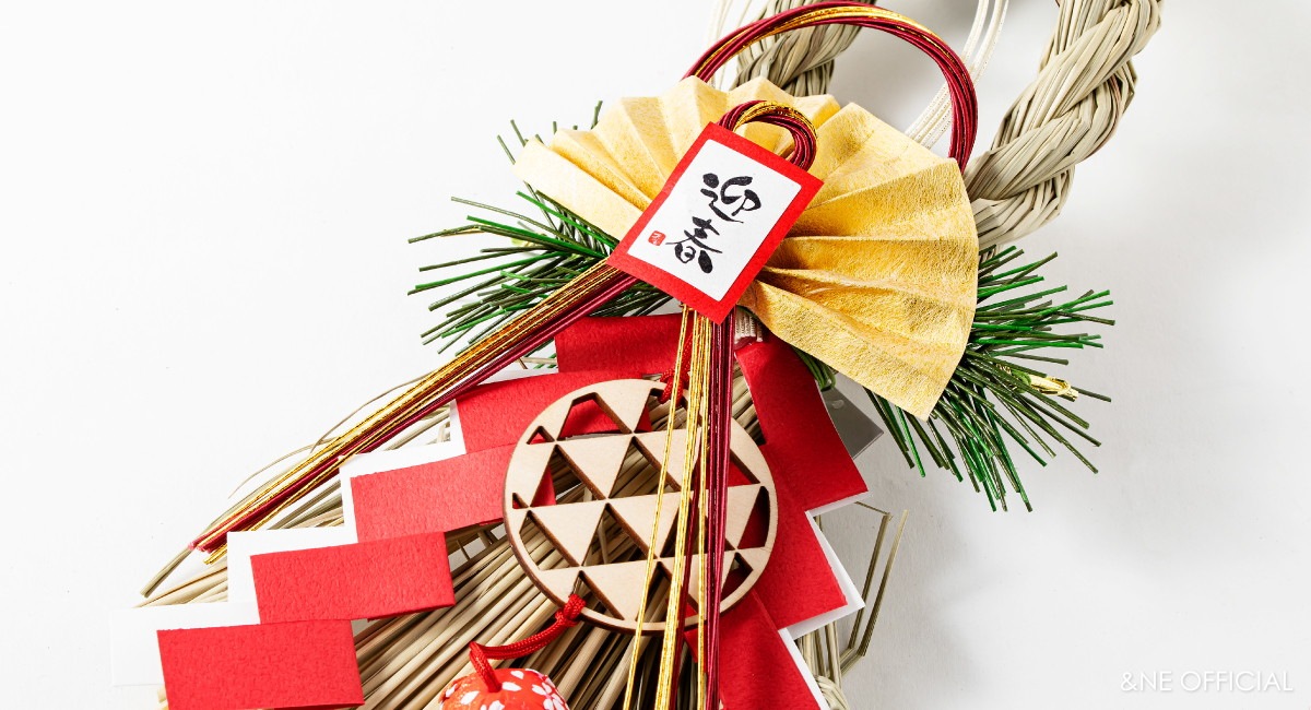 ハレとケ　飯田水引　お正月飾り　しめ縄