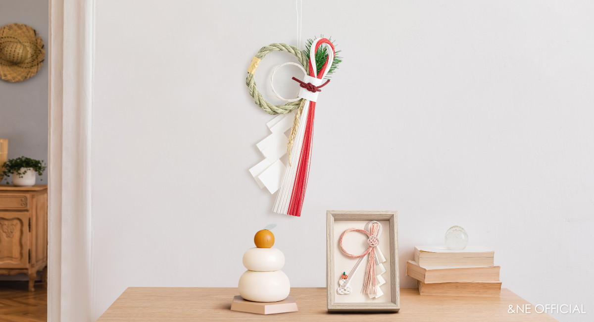 ハレとケ　飯田水引　お正月飾り　しめ縄