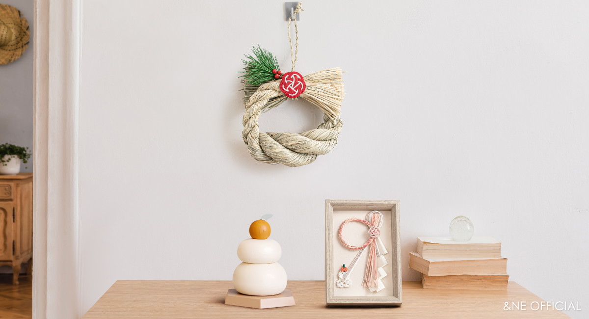 ハレとケ　飯田水引　お正月飾り　しめ縄